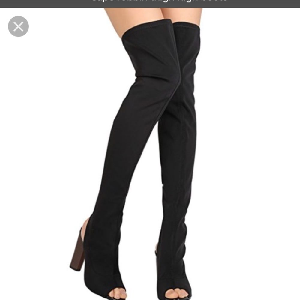 Thigh high boots